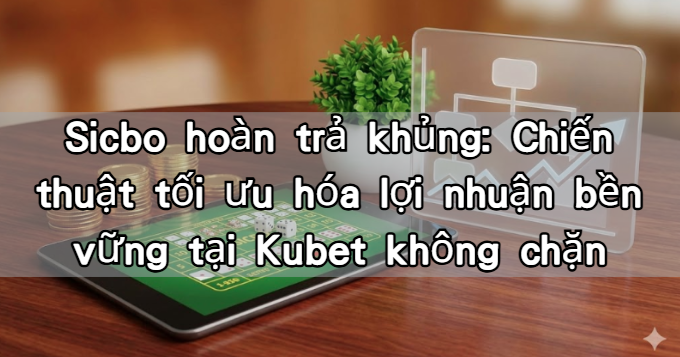 Sicbo hoàn trả khủng: Chiến thuật tối ưu hóa lợi nhuận bền vững tại Kubet không chặn